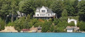 View of the V&B from Torch Lake.