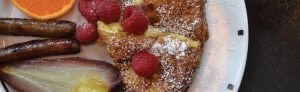 Panettone Pain Perdu as served at Cocoa Cottage B&B