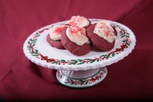 Red Velvet Cookies made at White Swan Inn