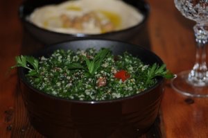 Farmhouse Tabouleh and Hummus
