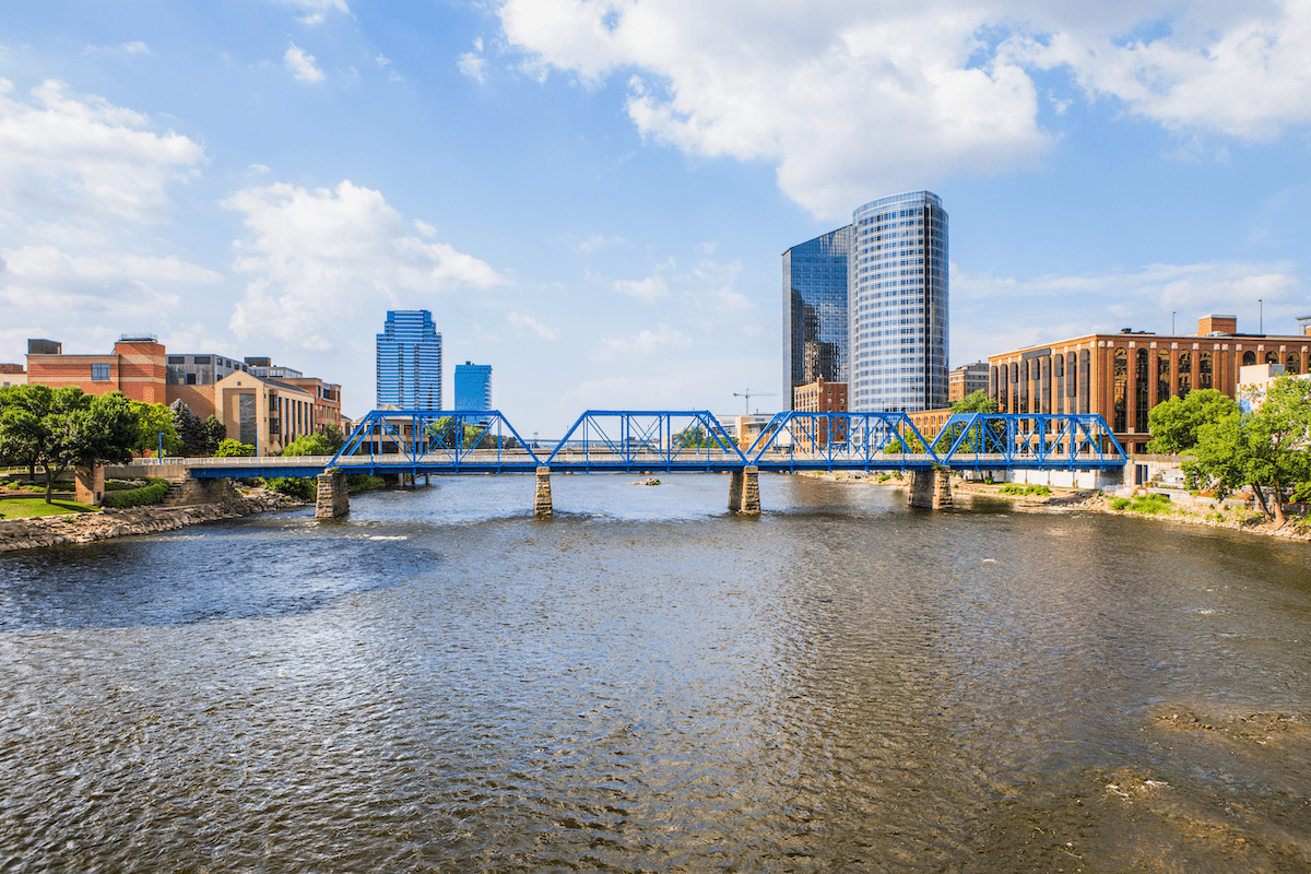 Grand River in Grand Rapids