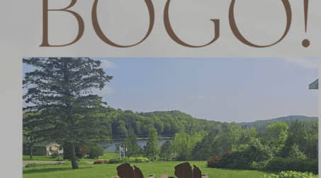 BOGO is Back at the House on the Hill B&B Offer