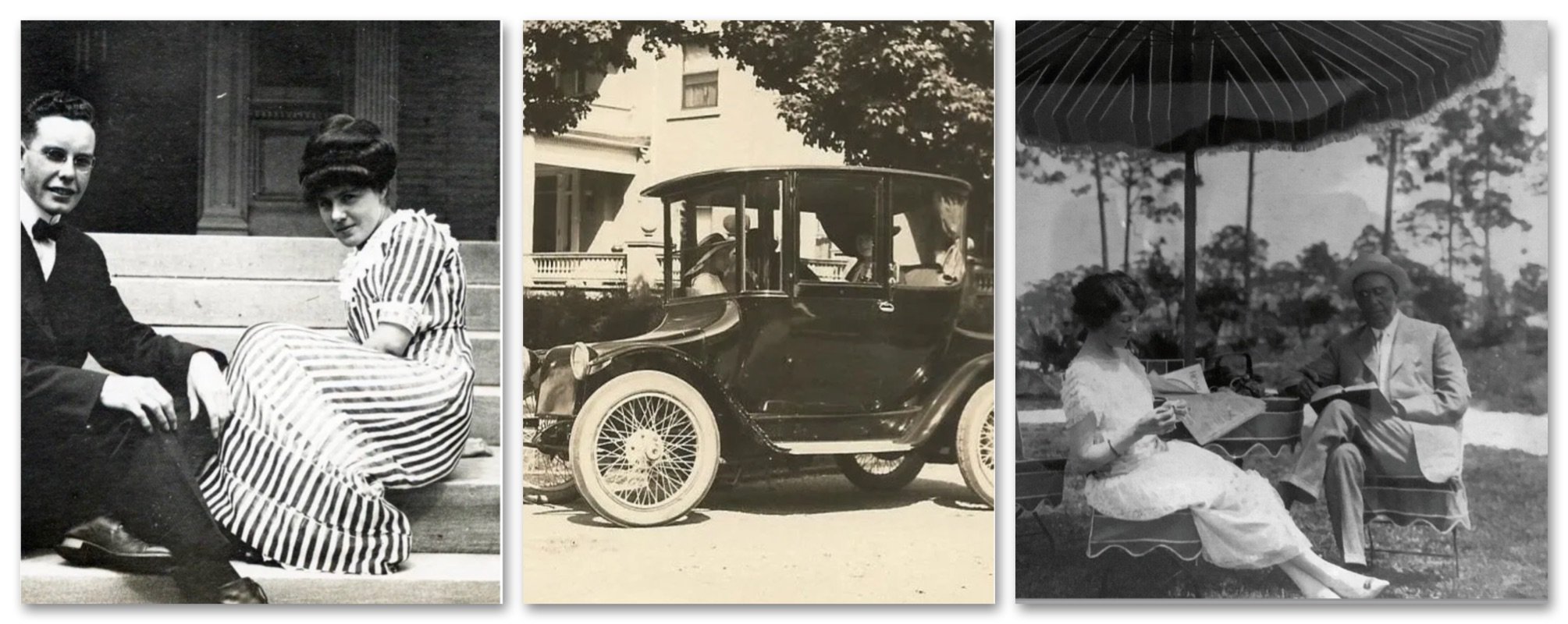 Old pictures of the Cartier family